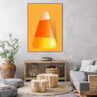 CandyCorn by Jerome Holder on GIANT ART - yellow digital painting