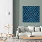 Recycled Materials 1 by Victor Fitzsimons on GIANT ART - blue digital drawing
