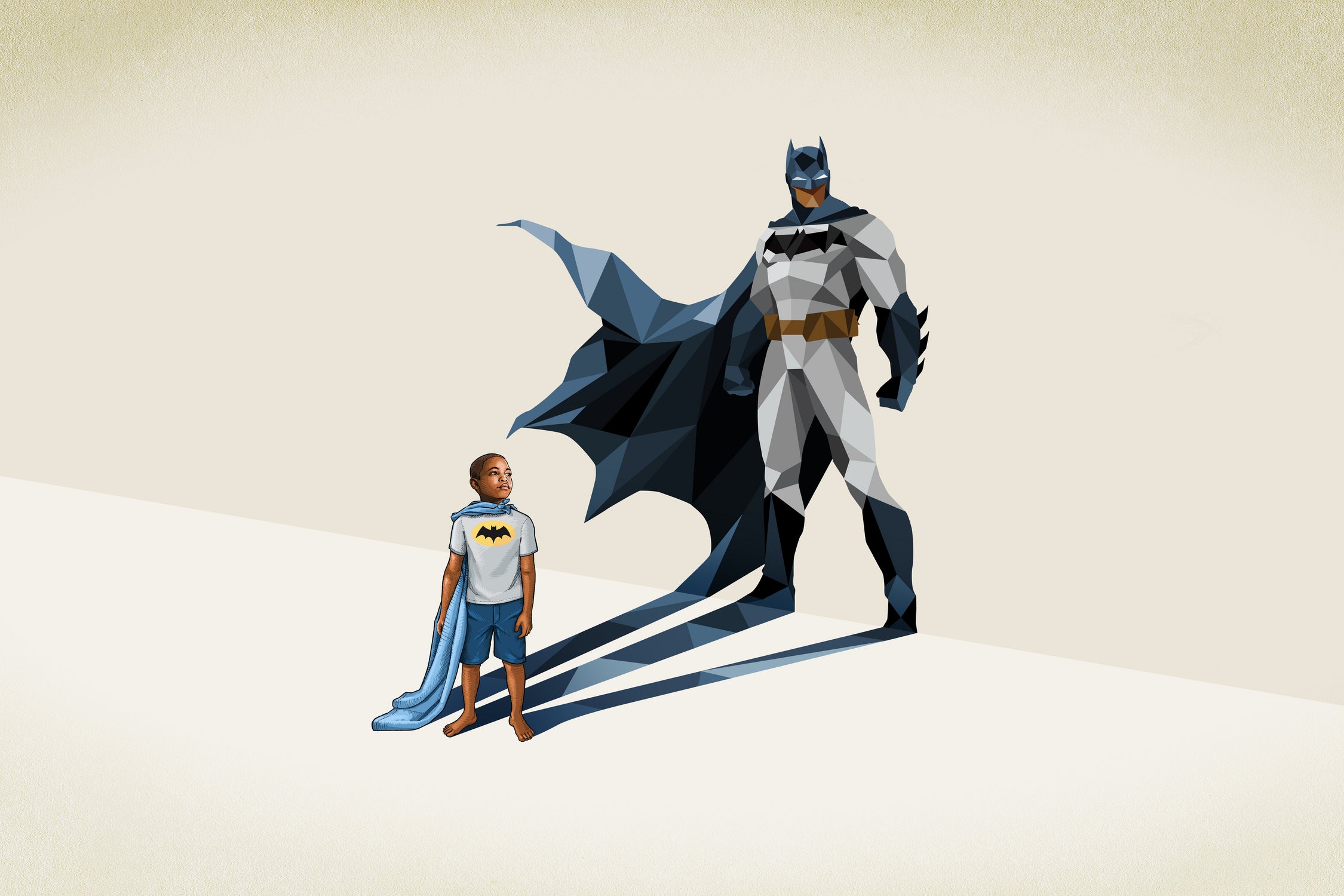 Dark Knight by Jason Ratliff on GIANT ART - blue digital drawing