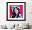 Olivia Rodrigo Pop Art WPAP by Laksana Ardie on GIANT ART - yellow digital drawing