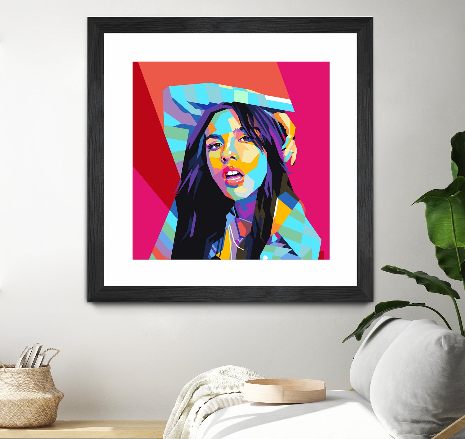 Olivia Rodrigo Pop Art WPAP by Laksana Ardie on GIANT ART - yellow digital drawing