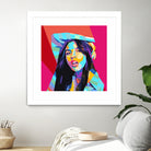 Olivia Rodrigo Pop Art WPAP by Laksana Ardie on GIANT ART - yellow digital drawing