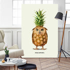 Pineappowl by Jonas Loose on GIANT ART - orange photo manipulation