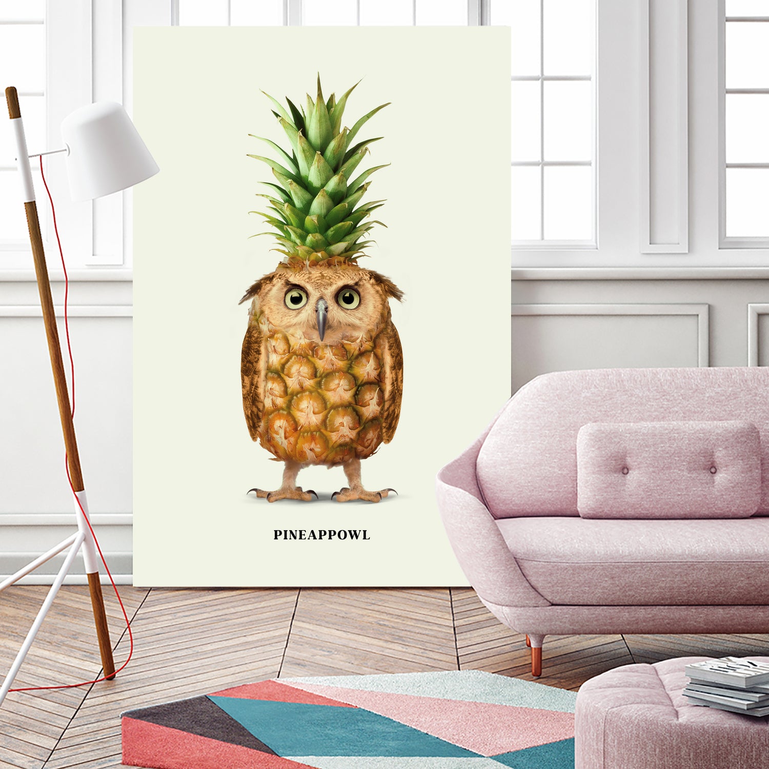 Pineappowl by Jonas Loose on GIANT ART - orange photo manipulation