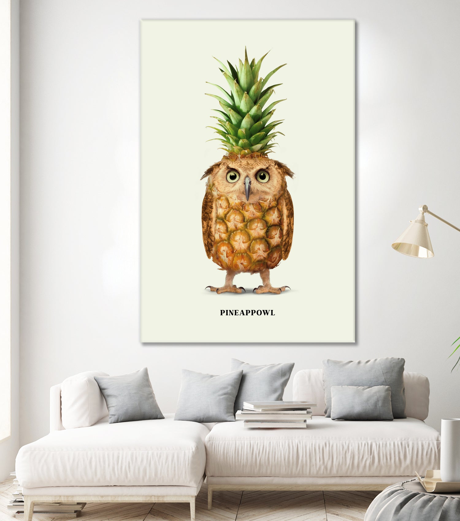 Pineappowl by Jonas Loose on GIANT ART - orange photo manipulation