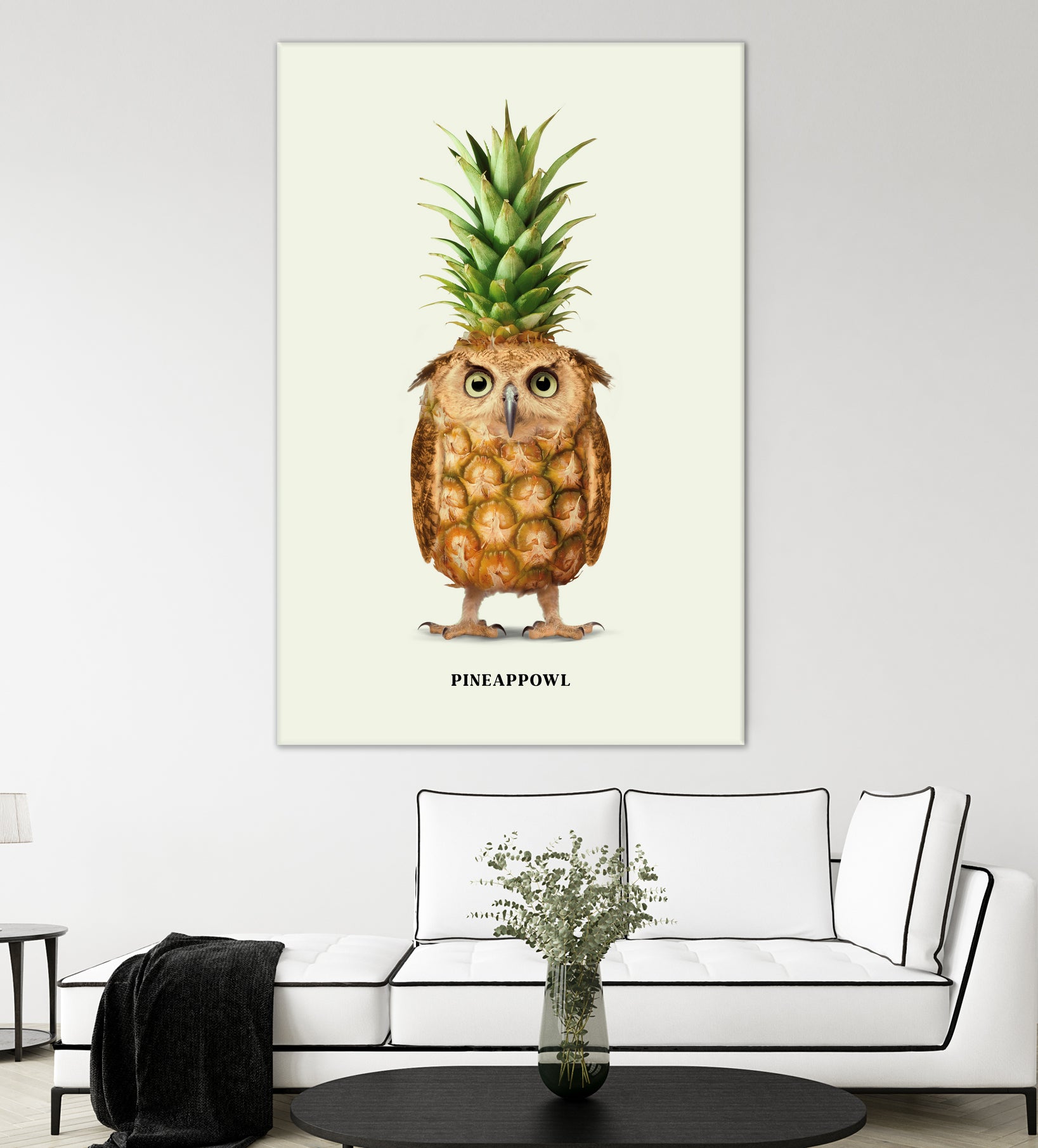 Pineappowl by Jonas Loose on GIANT ART - orange photo manipulation