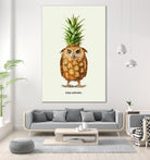 Pineappowl by Jonas Loose on GIANT ART - orange photo manipulation