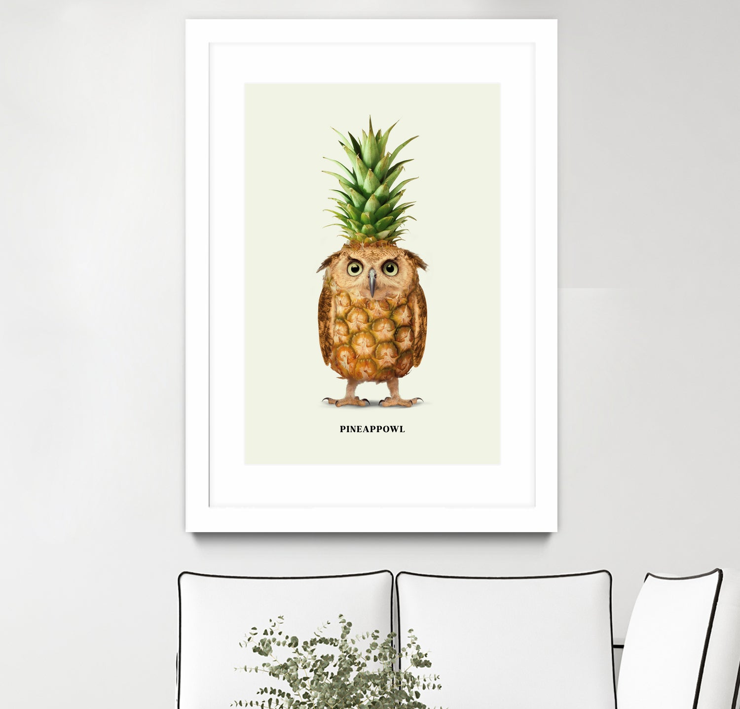 Pineappowl by Jonas Loose on GIANT ART - orange photo manipulation