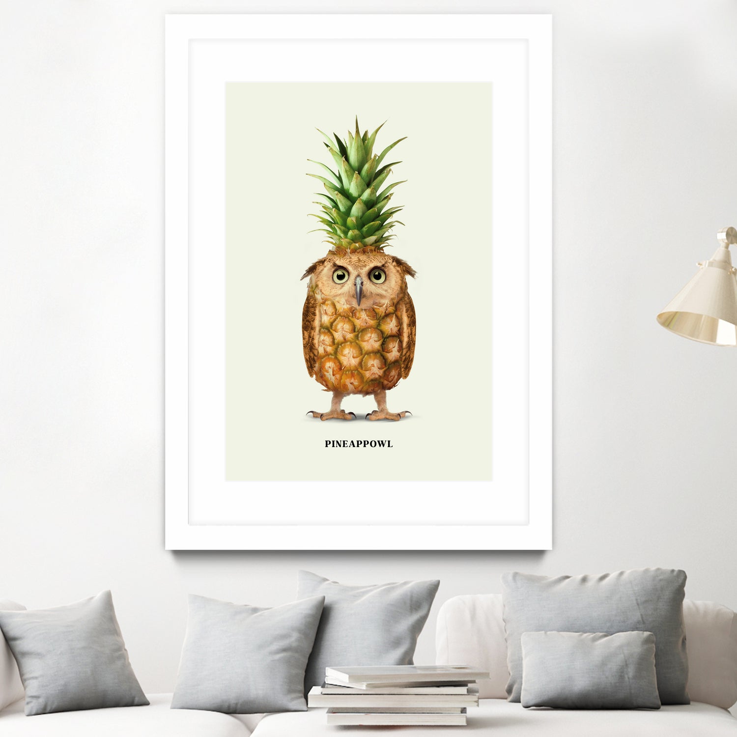 Pineappowl by Jonas Loose on GIANT ART - orange photo manipulation