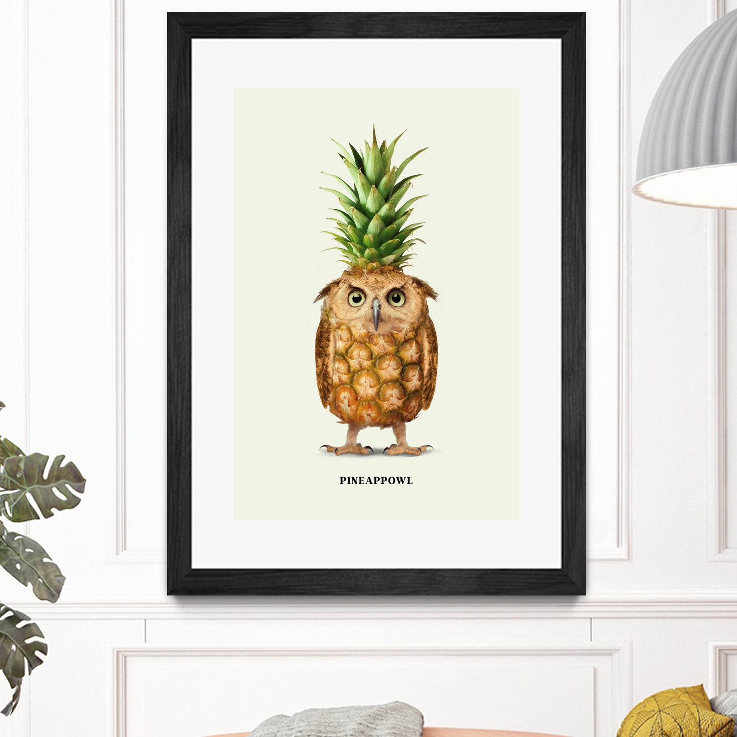 Pineappowl by Jonas Loose on GIANT ART - orange photo manipulation