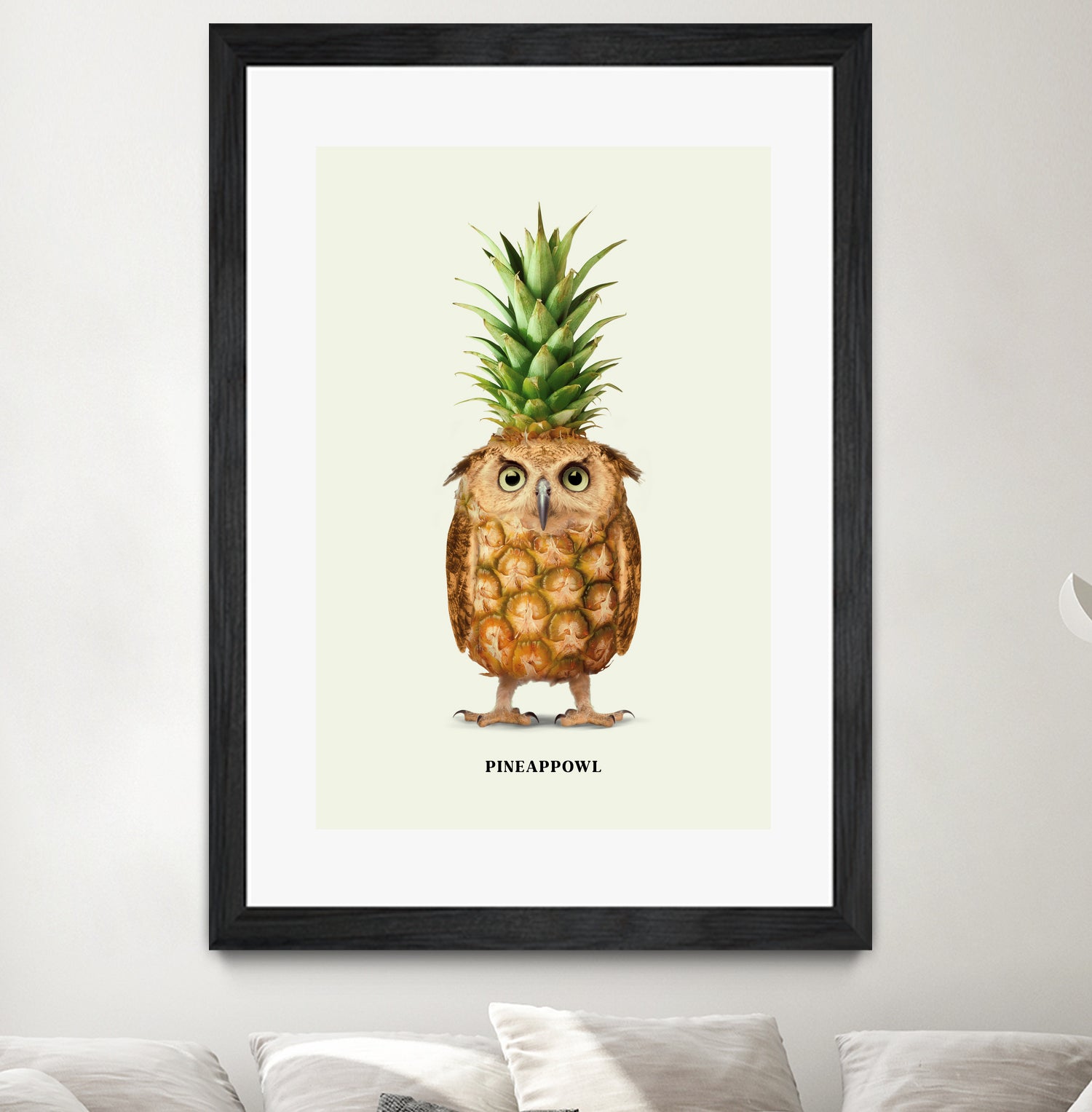 Pineappowl by Jonas Loose on GIANT ART - orange photo manipulation