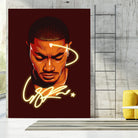 Derrick "Windy City Assassin" Rose by Zildjian Magante on GIANT ART - red digital drawing