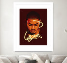 Derrick "Windy City Assassin" Rose by Zildjian Magante on GIANT ART - red digital drawing