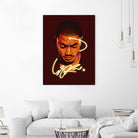 Derrick "Windy City Assassin" Rose by Zildjian Magante on GIANT ART - red digital drawing