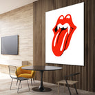 Rolling Stones vampire edition by Bekir Ceylan on GIANT ART - red digital painting