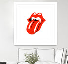 Rolling Stones vampire edition by Bekir Ceylan on GIANT ART - red digital painting