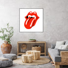 Rolling Stones vampire edition by Bekir Ceylan on GIANT ART - red digital painting