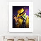 The Mask by Nikita Abakumov on GIANT ART - yellow digital painting