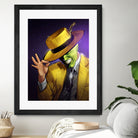 The Mask by Nikita Abakumov on GIANT ART - yellow digital painting