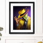 The Mask by Nikita Abakumov on GIANT ART - yellow digital painting