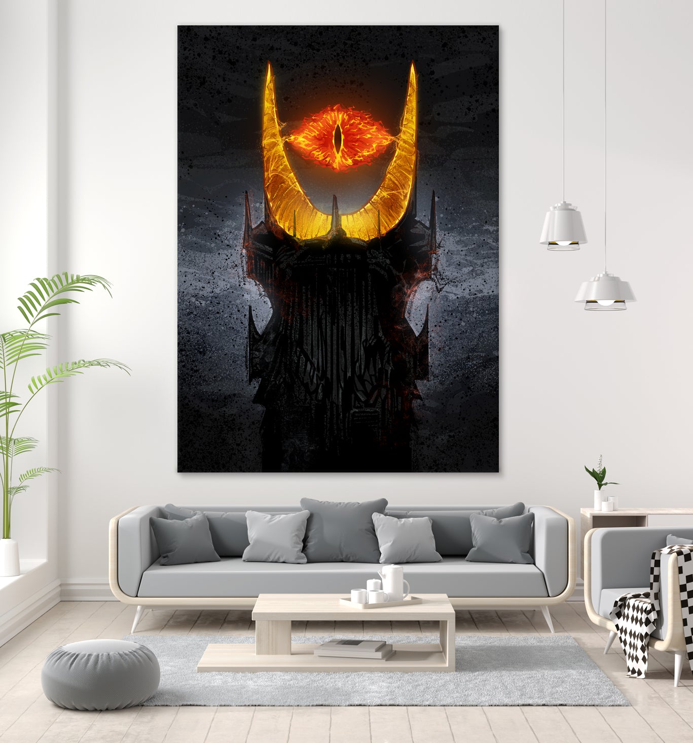 LOTR Tower by Nikita Abakumov on GIANT ART - black digital painting