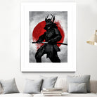 Samurai by Nikita Abakumov on GIANT ART - red digital painting