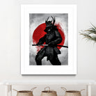 Samurai by Nikita Abakumov on GIANT ART - red digital painting