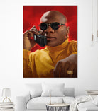 Marsellus Wallace Phone by Nikita Abakumov on GIANT ART - red digital painting