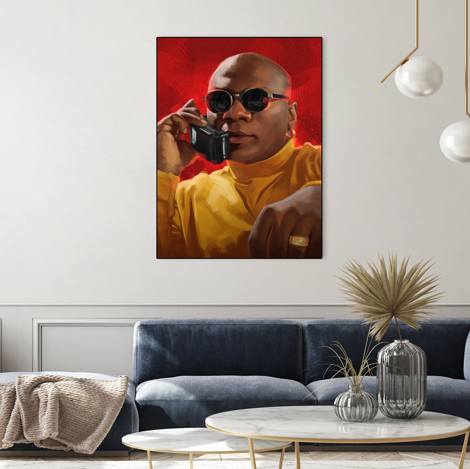 Marsellus Wallace Phone by Nikita Abakumov on GIANT ART - red digital painting