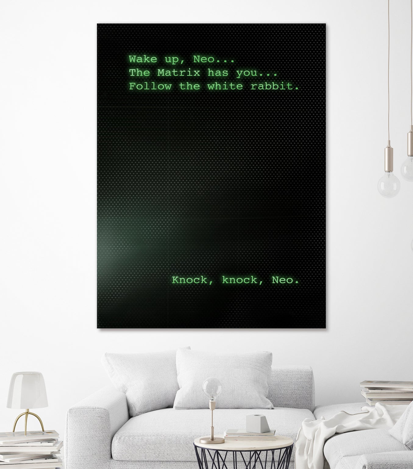 The Matrix Wake Up by Nikita Abakumov on GIANT ART - green digital painting