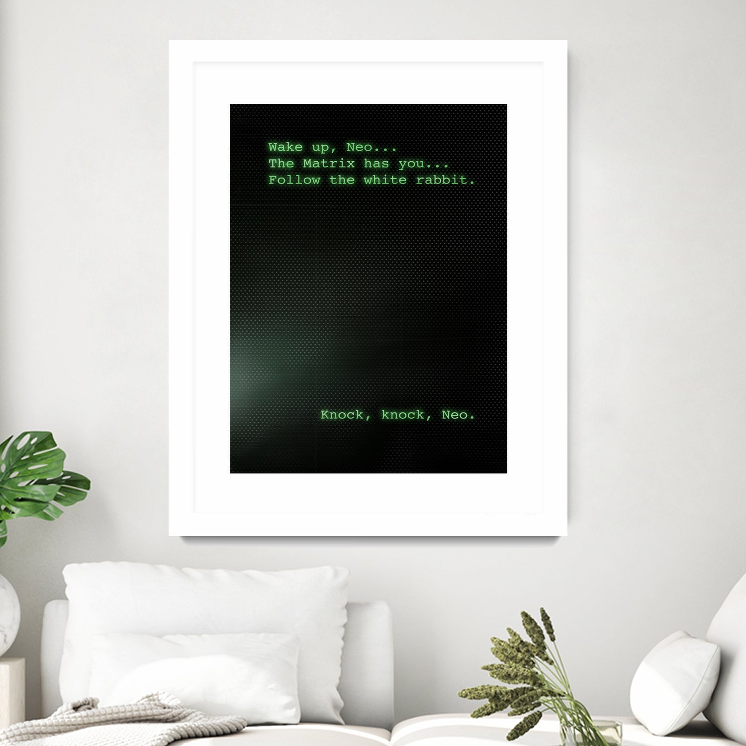 The Matrix Wake Up by Nikita Abakumov on GIANT ART - green digital painting