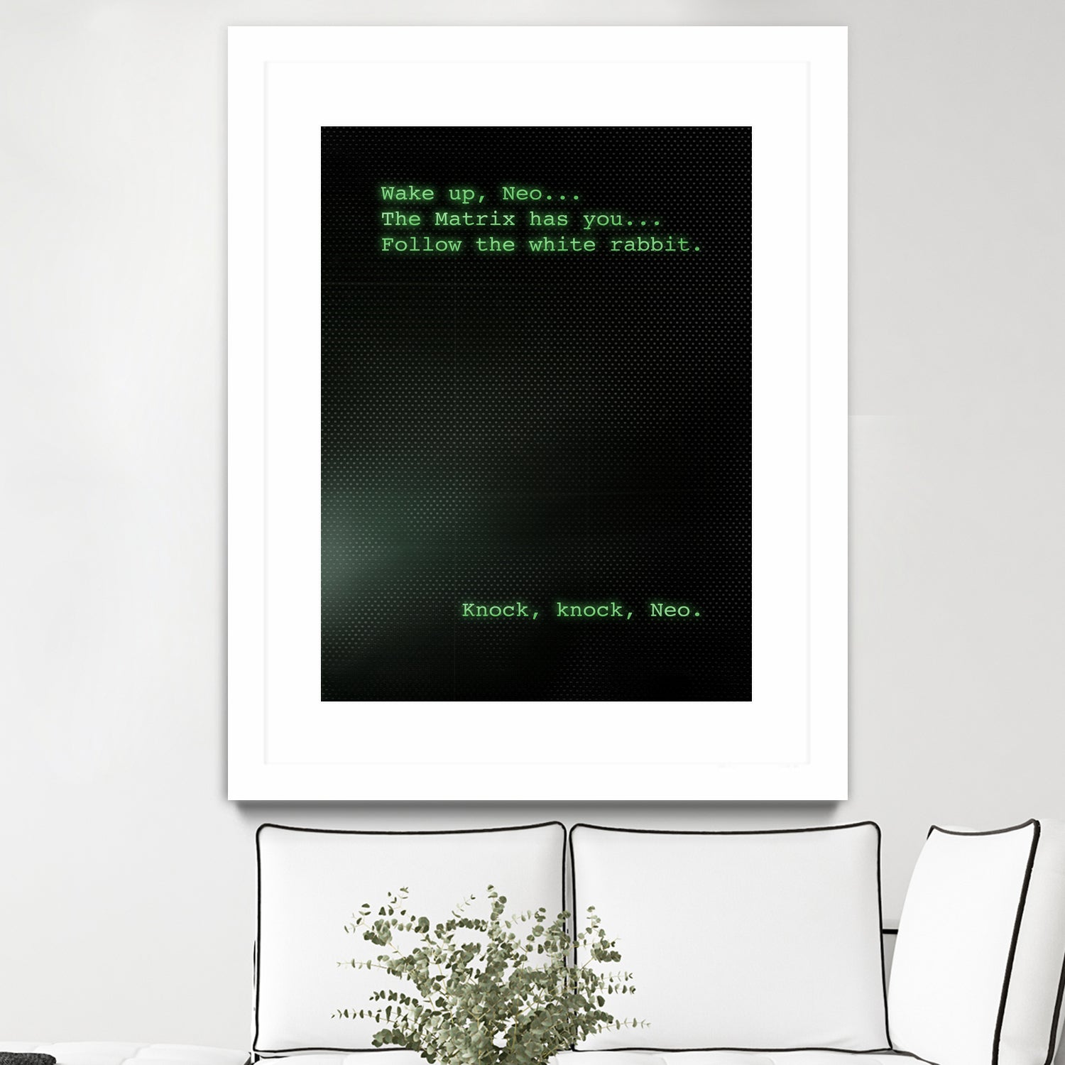 The Matrix Wake Up by Nikita Abakumov on GIANT ART - green digital painting