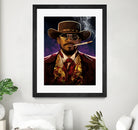 Django by Nikita Abakumov on GIANT ART - red digital painting