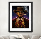 Django by Nikita Abakumov on GIANT ART - red digital painting