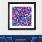 Marbles I by Tenyo Marchev on GIANT ART - fuchsia 3d art