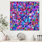 Marbles I by Tenyo Marchev on GIANT ART - fuchsia 3d art