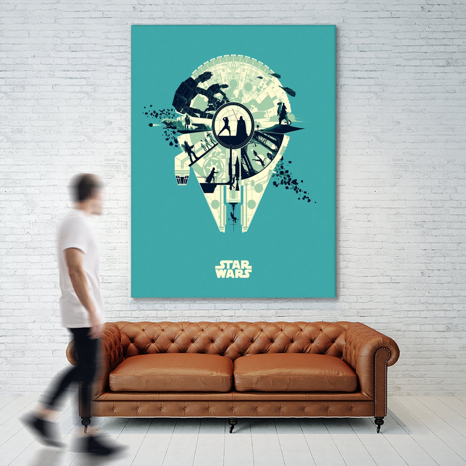 Star Wars by Movie Network on GIANT ART - white digital drawing