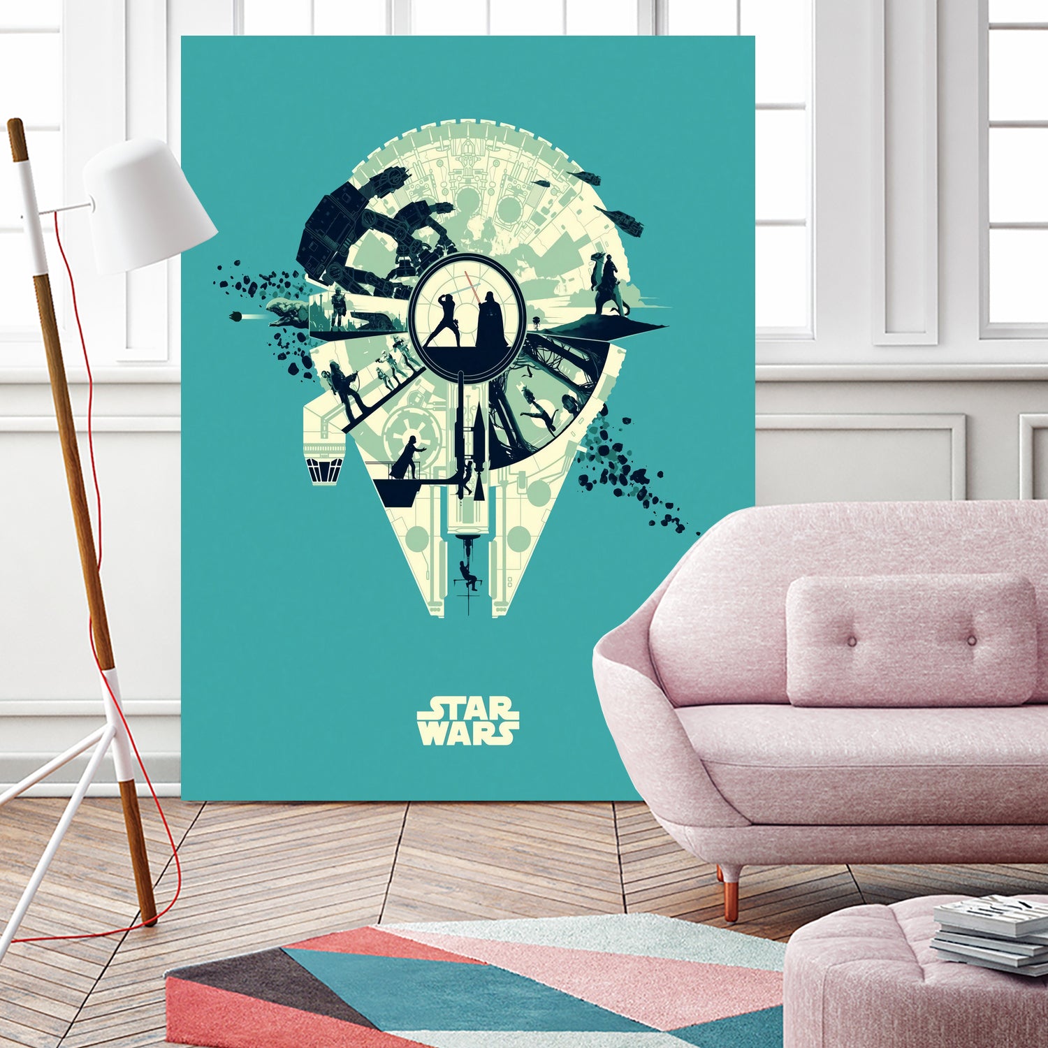 Star Wars by Movie Network on GIANT ART - white digital drawing