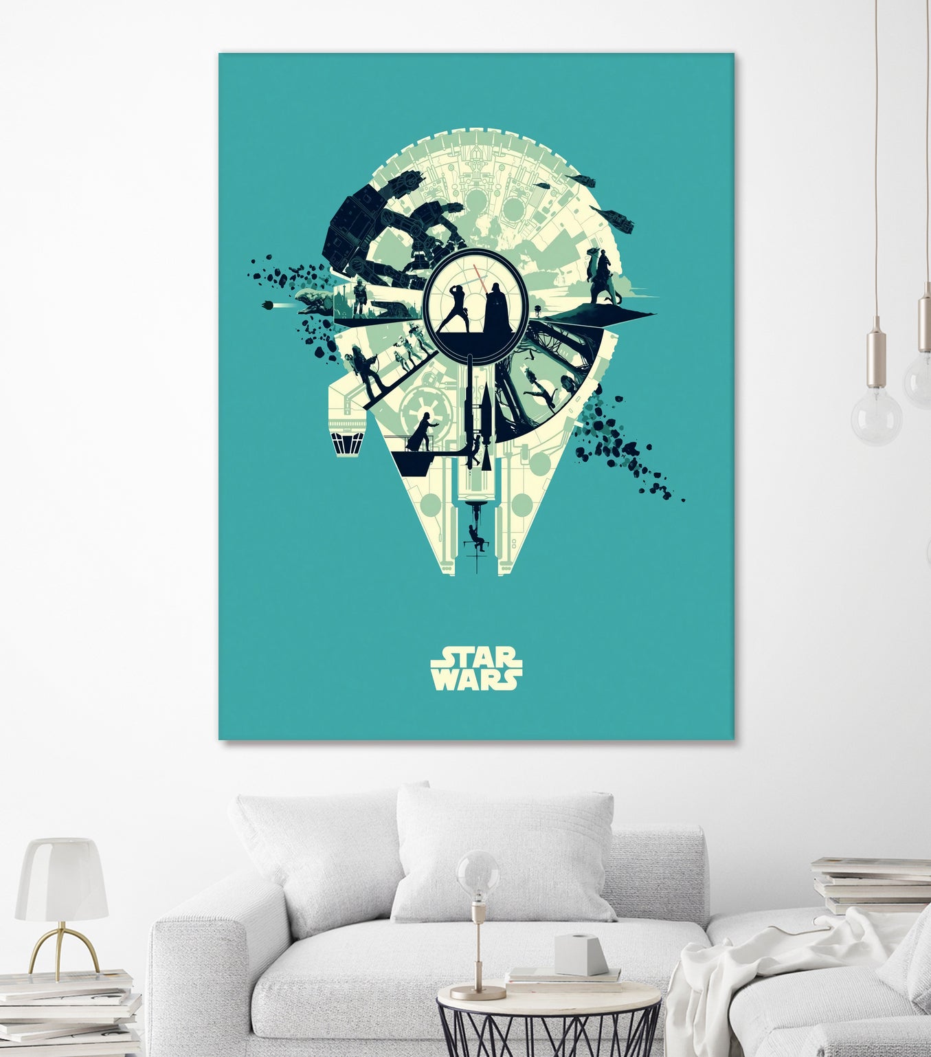 Star Wars by Movie Network on GIANT ART - white digital drawing