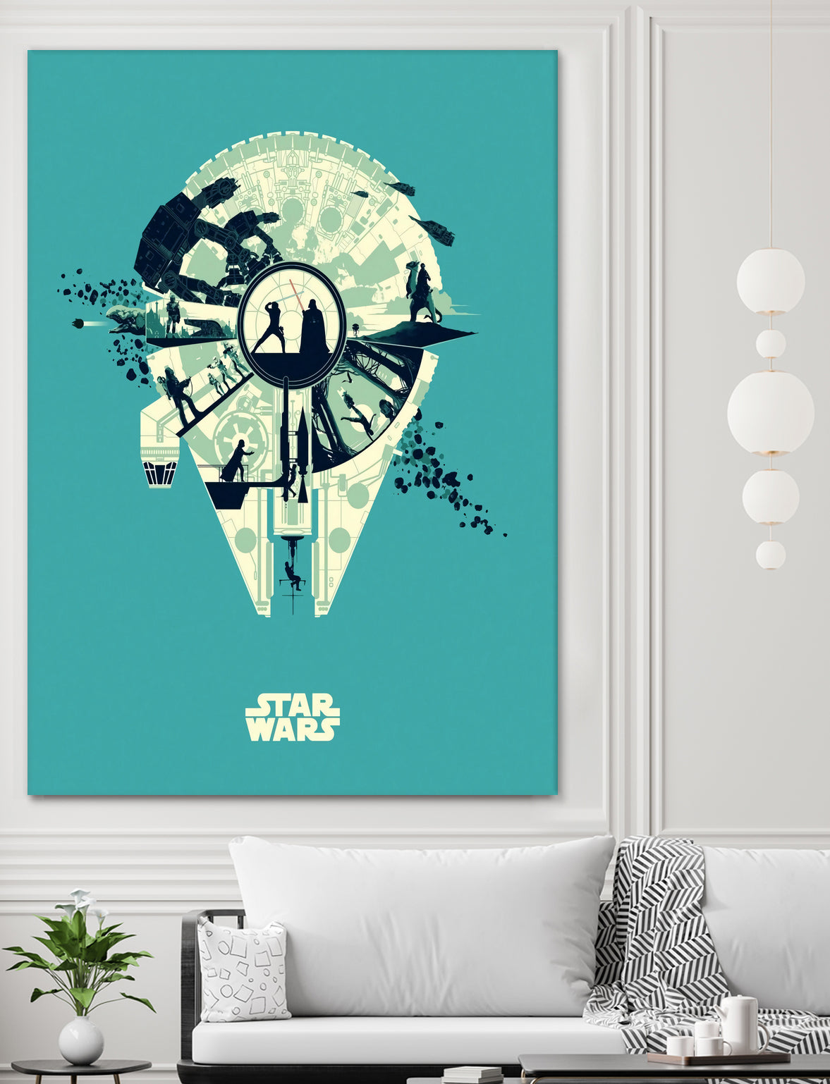 Star Wars by Movie Network on GIANT ART - white digital drawing