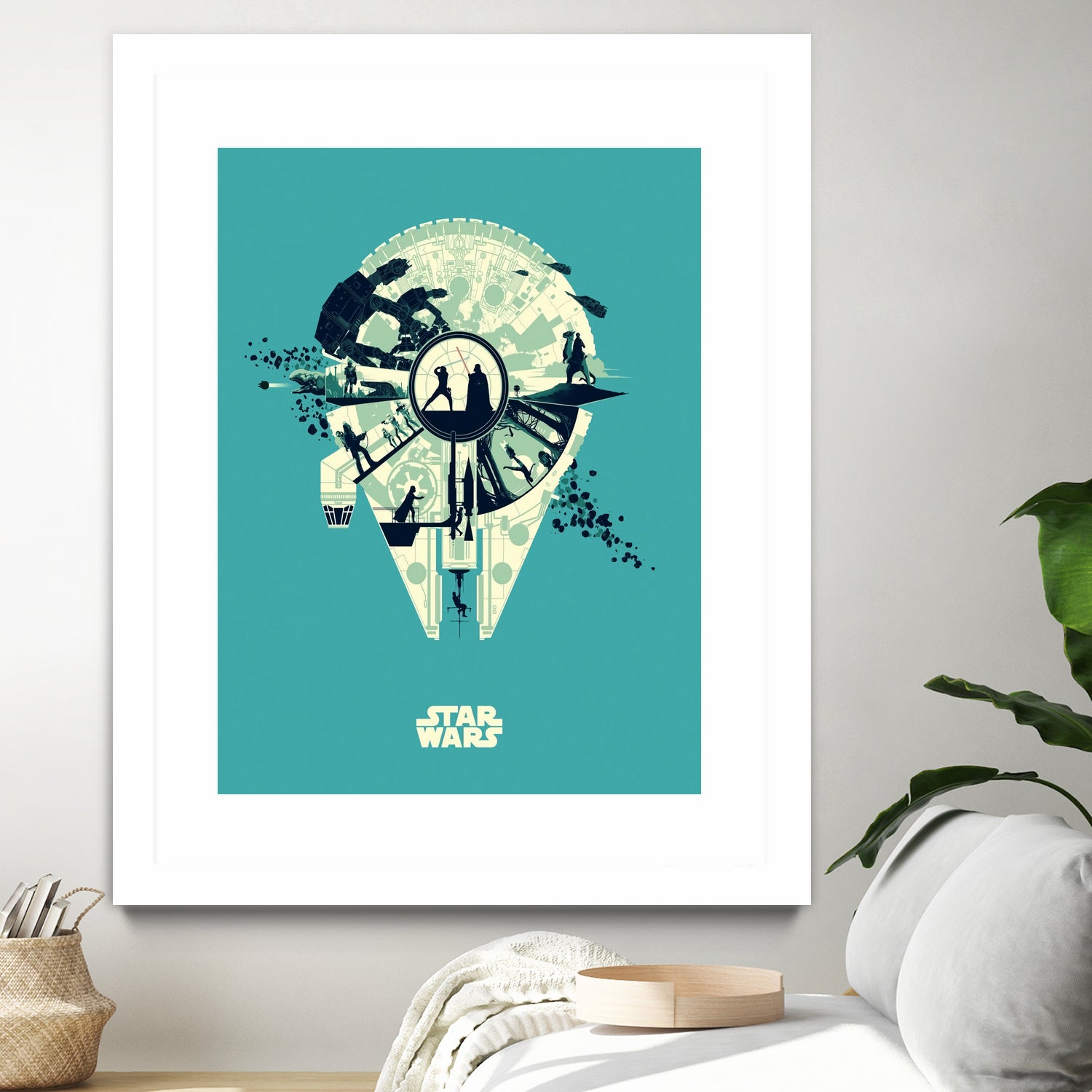 Star Wars by Movie Network on GIANT ART - white digital drawing