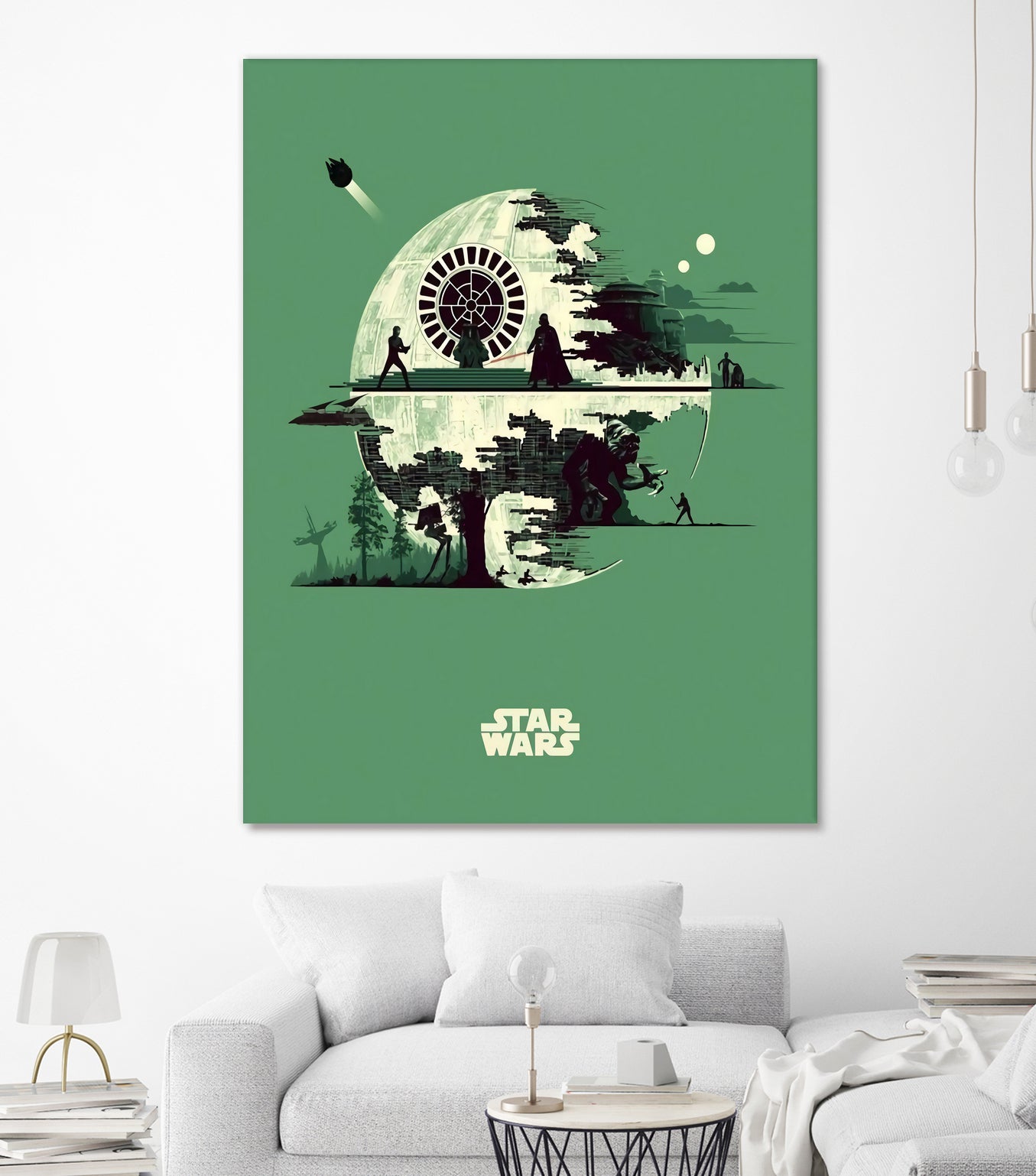 Star Wars by Movie Network on GIANT ART - white digital drawing