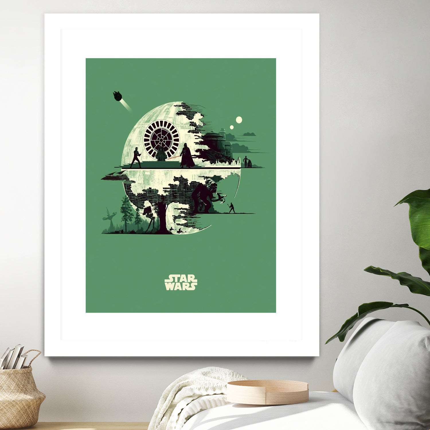 Star Wars by Movie Network on GIANT ART - white digital drawing