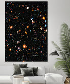 Hubble Ultra Deep Field by Ed Trickett on GIANT ART - black photo manipulation