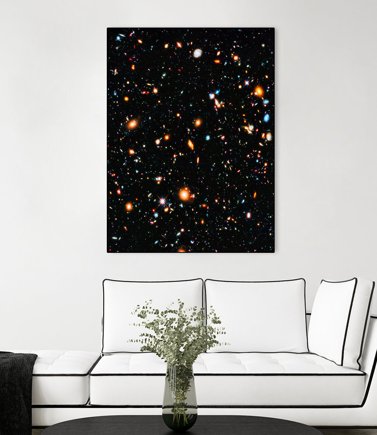 Hubble Ultra Deep Field by Ed Trickett on GIANT ART - black photo manipulation