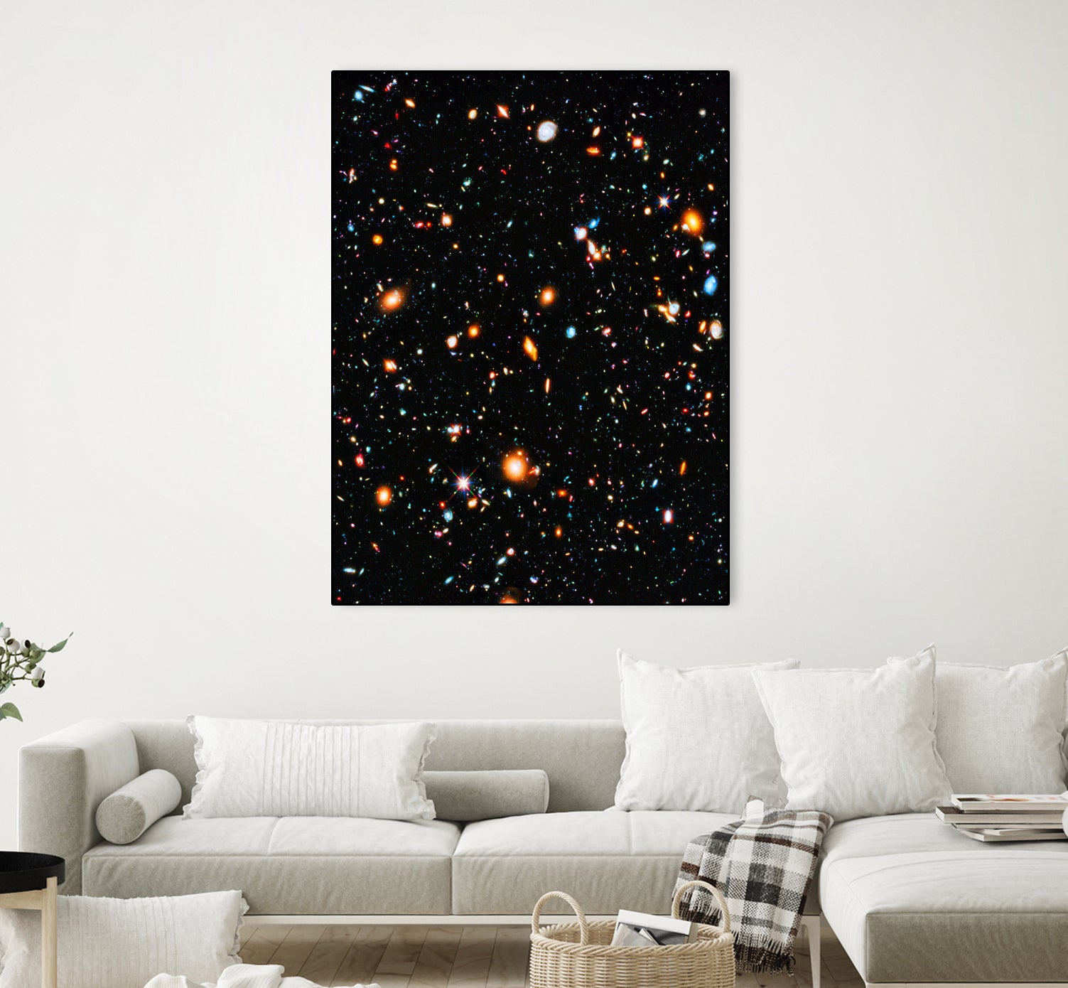 Hubble Ultra Deep Field by Ed Trickett on GIANT ART - black photo manipulation