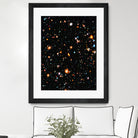 Hubble Ultra Deep Field by Ed Trickett on GIANT ART - black photo manipulation