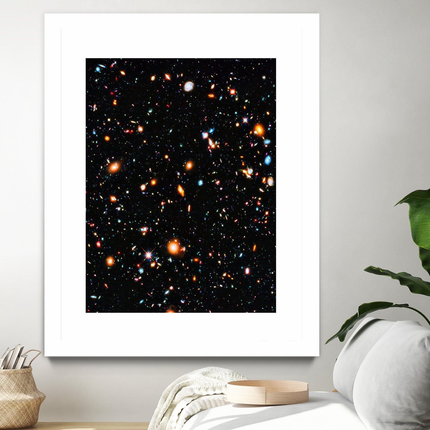 Hubble Ultra Deep Field by Ed Trickett on GIANT ART - black photo manipulation