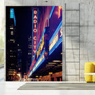 New York by Nikita Abakumov on GIANT ART - fuchsia photo illustration