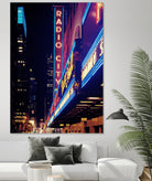 New York by Nikita Abakumov on GIANT ART - fuchsia photo illustration